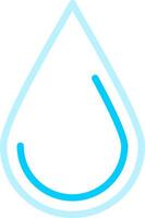 Water Drop Creative Icon Design vector