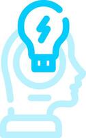 Creative Idea Creative Icon Design vector