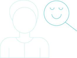 Complex Emotion Creative Icon Design vector