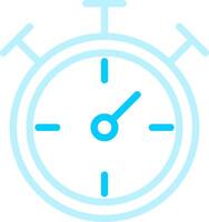 Stopwatch Creative Icon Design vector