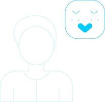 Shy Creative Icon Design vector