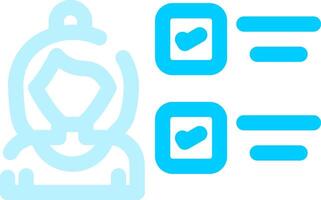 Qualification Creative Icon Design vector