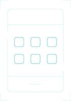 Task Organization App Creative Icon Design vector