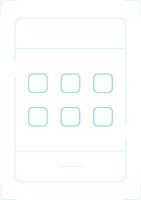 Task Organization App Creative Icon Design vector