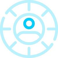 Targeting Creative Icon Design vector