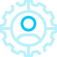 Personalization Creative Icon Design vector