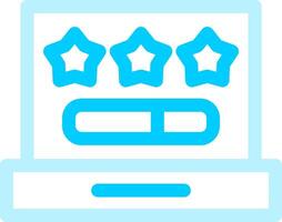 Review Creative Icon Design vector