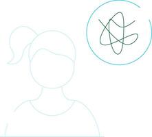 Mess Creative Icon Design vector
