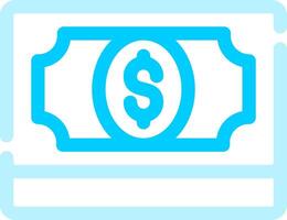 Banknotes Creative Icon Design vector