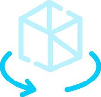 3d Creative Icon Design vector