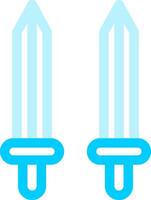 Swords Creative Icon Design vector