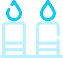 Candle Creative Icon Design vector