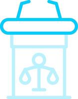 Line Two Color Design vector