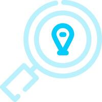 Tracking Creative Icon Design vector