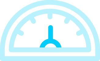 Speedometer Creative Icon Design vector