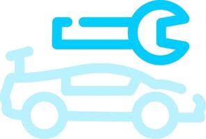 diseño de icono creativo de servicio de coche vector