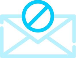 Email Block Creative Icon Design vector