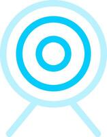 Bullseye Creative Icon Design vector