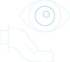 Primary Eye Care Creative Icon Design vector