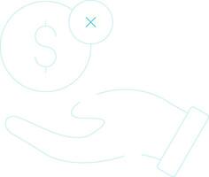 Canceled Creative Icon Design vector