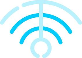 diseño de icono creativo wifi vector