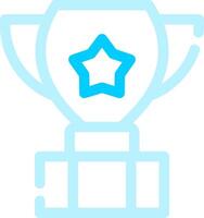 Trophy Creative Icon Design vector