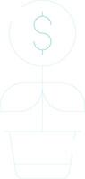 Passive Income Creative Icon Design vector