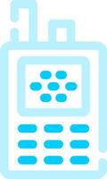 Walkie Talkie Creative Icon Design vector