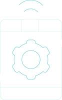 Smart Setting Creative Icon Design vector