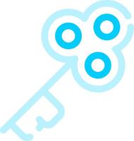 Key Creative Icon Design vector