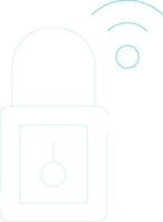 Smart Security Creative Icon Design vector