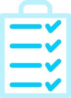 Checklist Creative Icon Design vector