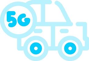 Smart Car Creative Icon Design vector