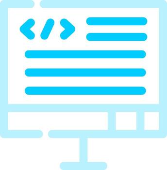 Code Creative Icon Design vector