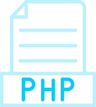 Php Creative Icon Design vector
