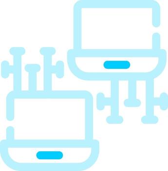 diseño de icono creativo de red vector