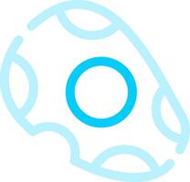 Asteroid Creative Icon Design vector
