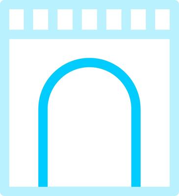 Tunnel Creative Icon Design
