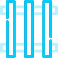 Train Tracks Creative Icon Design vector