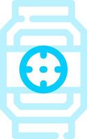 Space Capsule Creative Icon Design vector