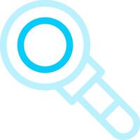 Magnifying Glass Creative Icon Design vector