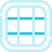 Grid Creative Icon Design vector