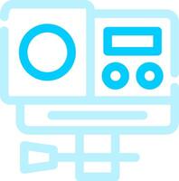 Action Camera Creative Icon Design vector