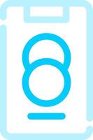 Line Two Color Design vector