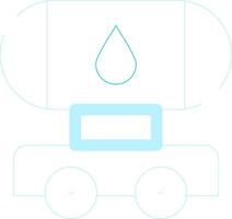 Tanker Creative Icon Design vector