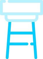 Stool Creative Icon Design vector