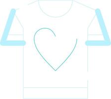 diseño de icono creativo de camiseta vector