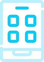 Mobile App Creative Icon Design vector
