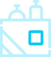 Line Two Color Design vector
