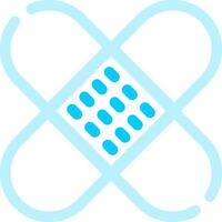 Band Aid Creative Icon Design vector